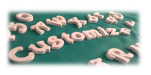 letters custom